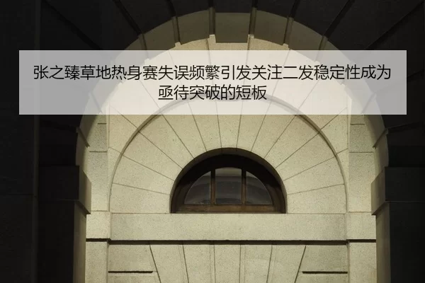 张之臻草地热身赛失误频繁引发关注二发稳定性成为亟待突破的短板